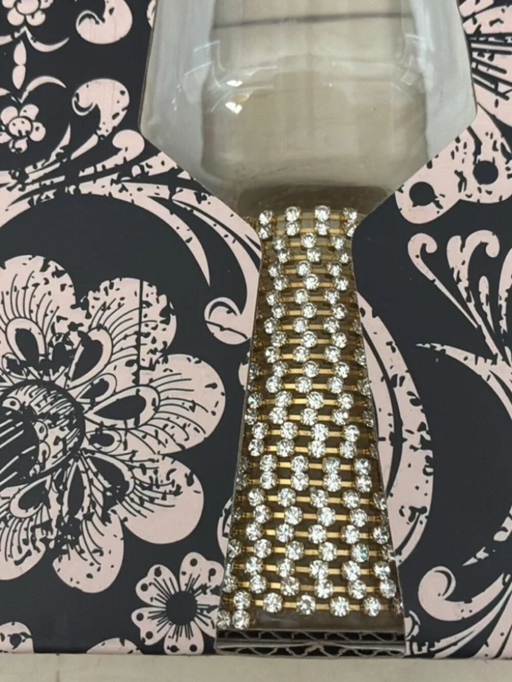 Christian Siriano Barware Lot Flutes & Cordial Shot Glasses | Rhinestones | Gold - Picture 5 of 8